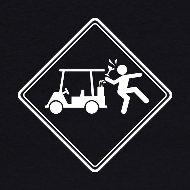 Golf Cart Accident (White) by ZPDesign